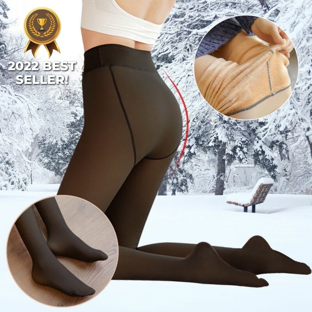 WarmLeg – Pluche panty voor wintercomfort | 1+1 GRATIS