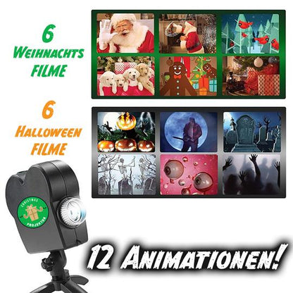 Kerstmis holografische projector | 50% KORTING