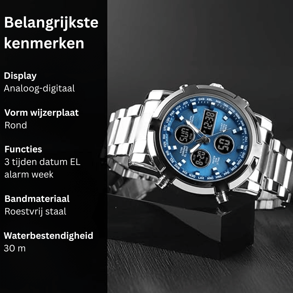CommandBold — Digitaal horloge | 50% KORTING