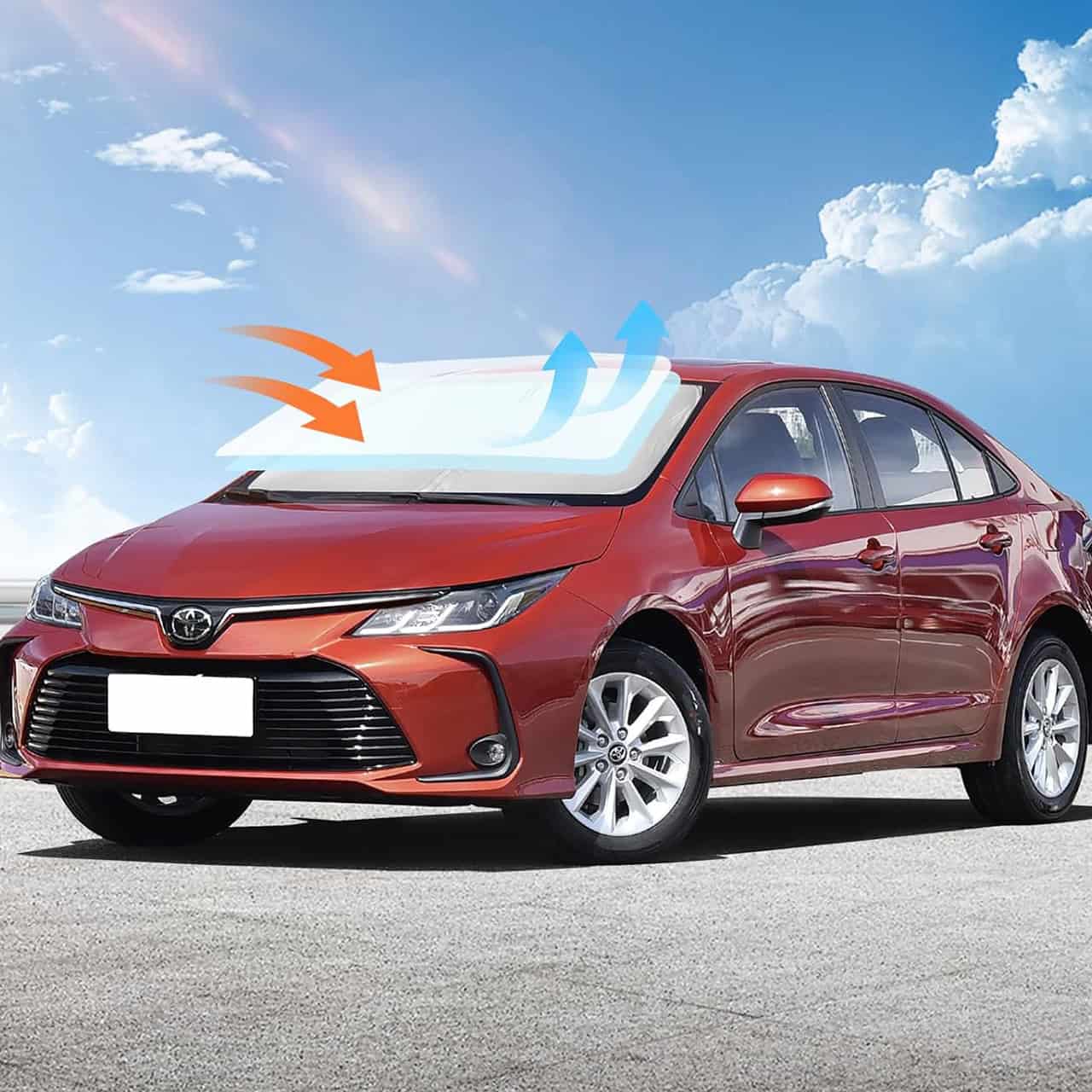 SunVisor™ Uitschuifbare autozonnescherm voor voorruiten | 1+1 GRATIS