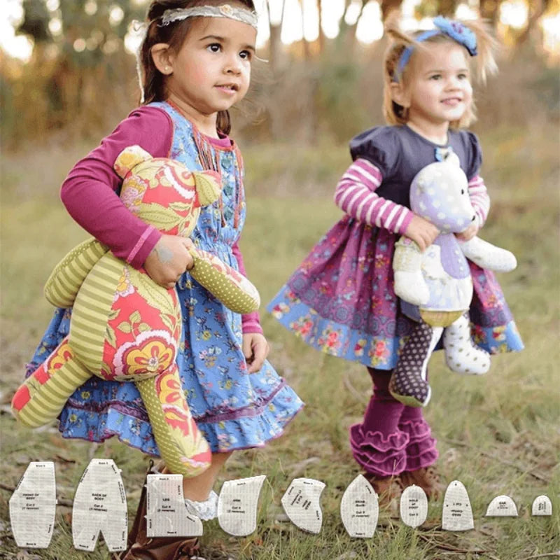 MemoryBear - Stencil liniaal set (10 stuks) | 50% KORTING