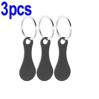 CartKey™ – Winkelwagentoken met roestvrijstalen sleutelhanger | 1+2 GRATIS