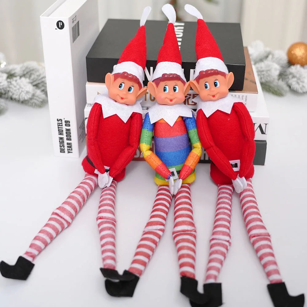 Kerst Elf Pop Nieuwe Boekenplank Fee Pop Kerst Pop Accessoires Bureau Ornamenten Home Decoraties