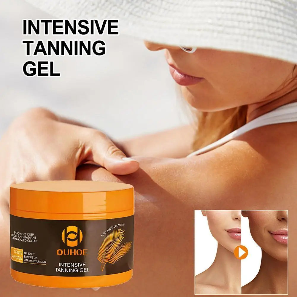 SunGlow™ 150g – Natuurlijk Bruin Zonder Zon in Slechts Enkele Minuten | 1+1 GRATIS