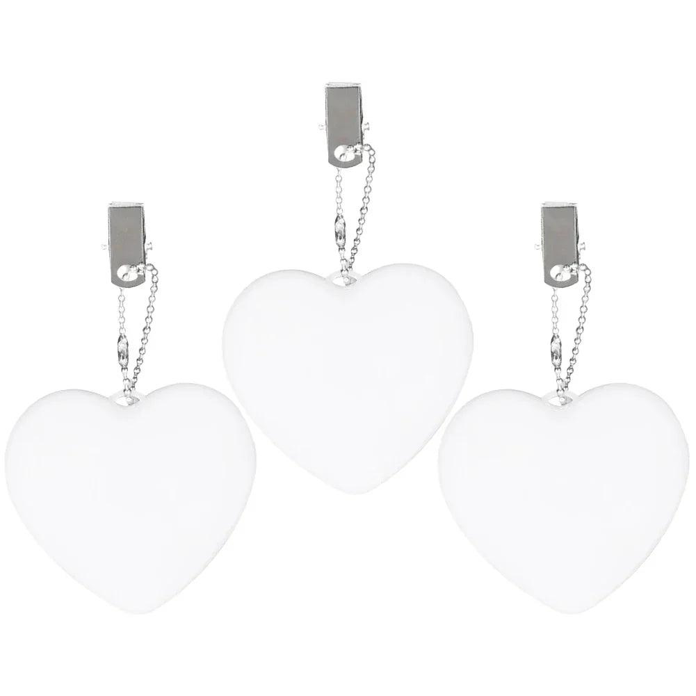 Hartvormige handtas licht