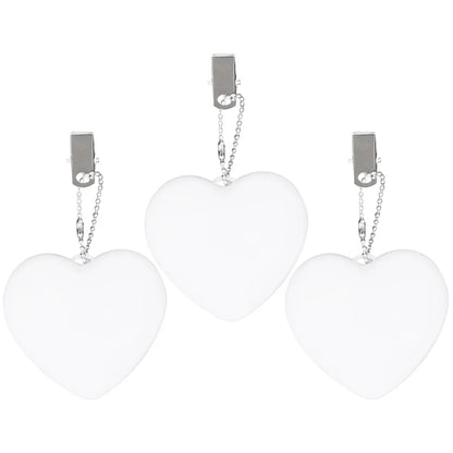 Hartvormige handtas licht