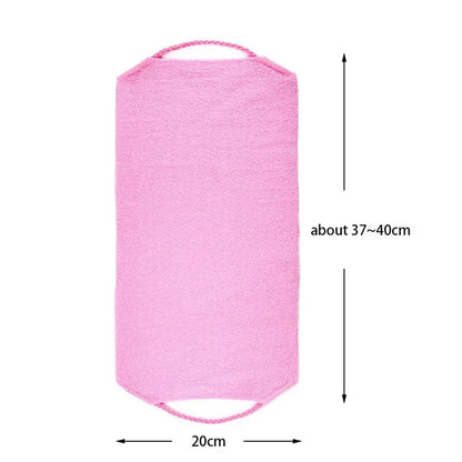 Exfoliërende badhanddoek