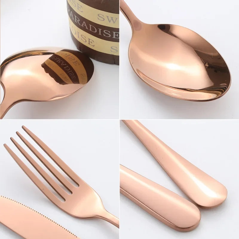 SteelElegance™ – 24-delige roestvrijstalen bestekset | 50% korting