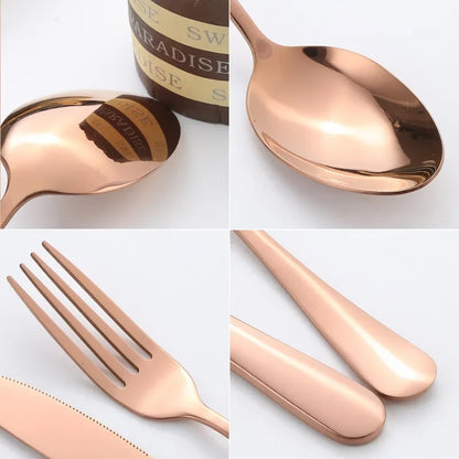 SteelElegance™ – 24-delige roestvrijstalen bestekset | 50% korting