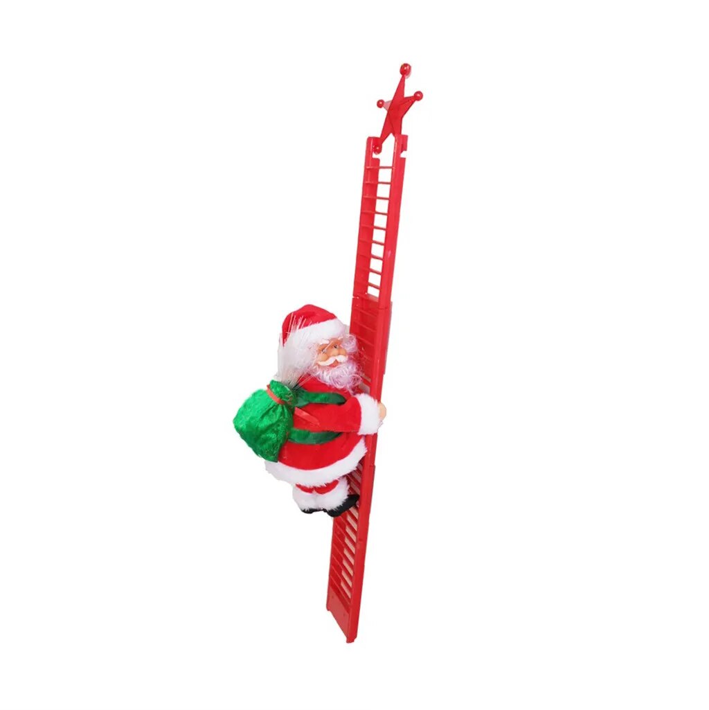 Clausie - Kerstman met ladder | 50% KORTING