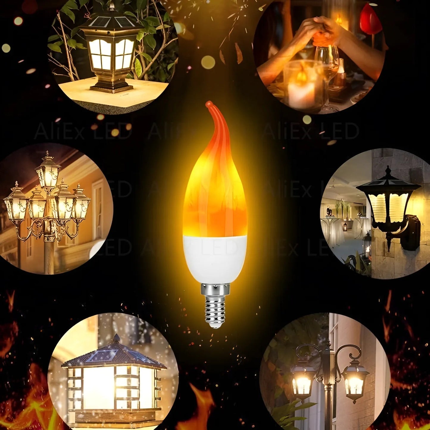 Flame Light™ LED-lamp | 1+1 GRATIS