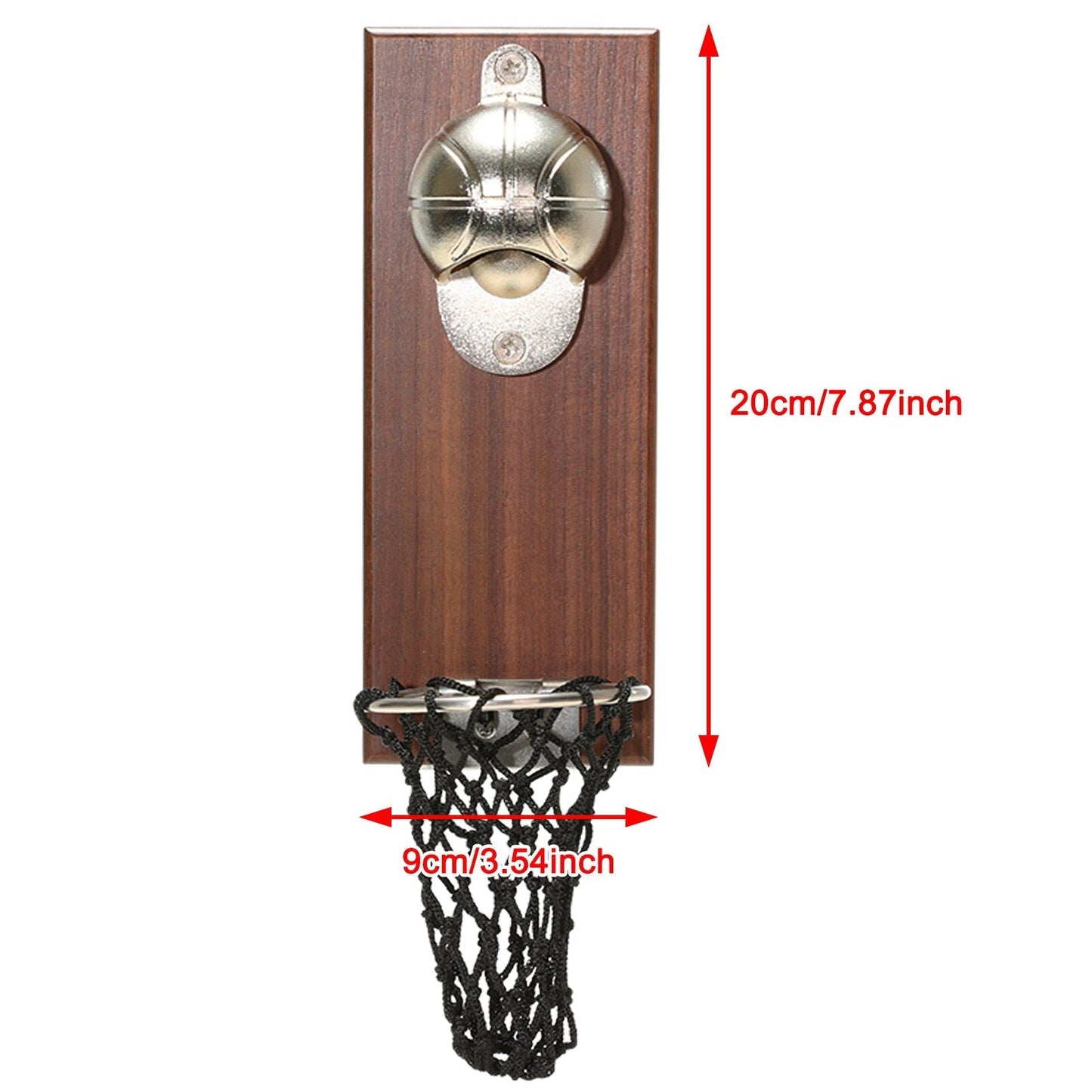 Gepersonaliseerde flesopener Basquete