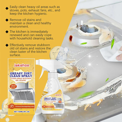 GreaseOff Pro™ – Krachtige keukenolie- en vetverwijderaar spray 120 ml | 1+1 GRATIS