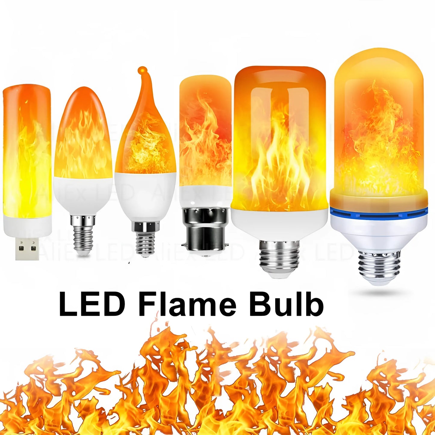 Flame Light™ LED-lamp | 1+1 GRATIS