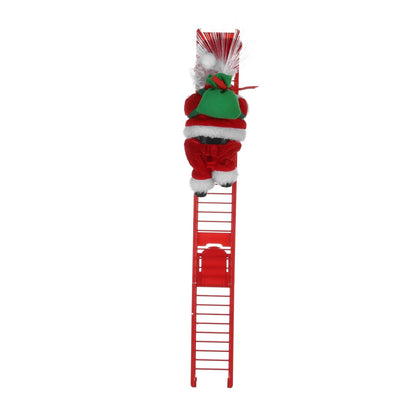 Clausie - Kerstman met ladder | 50% KORTING