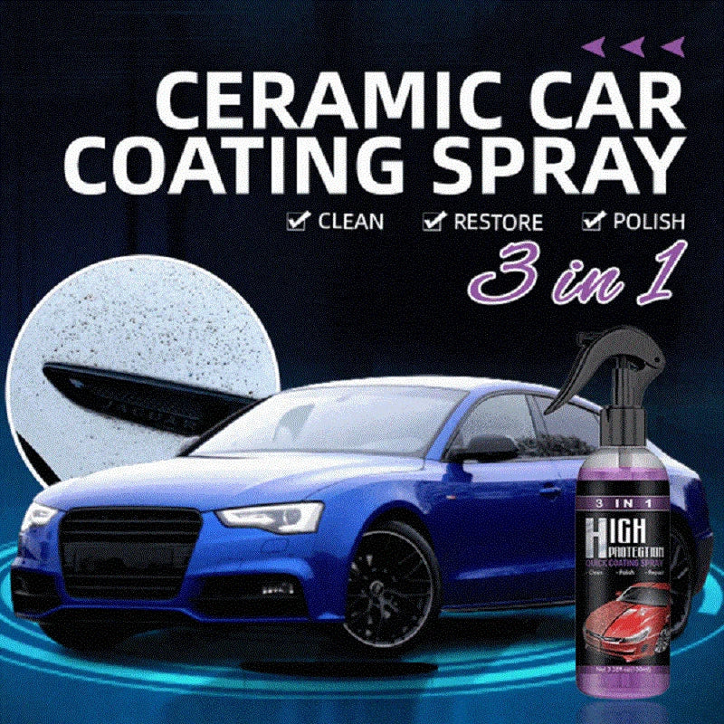 3 In1 keramische auto -laag spray