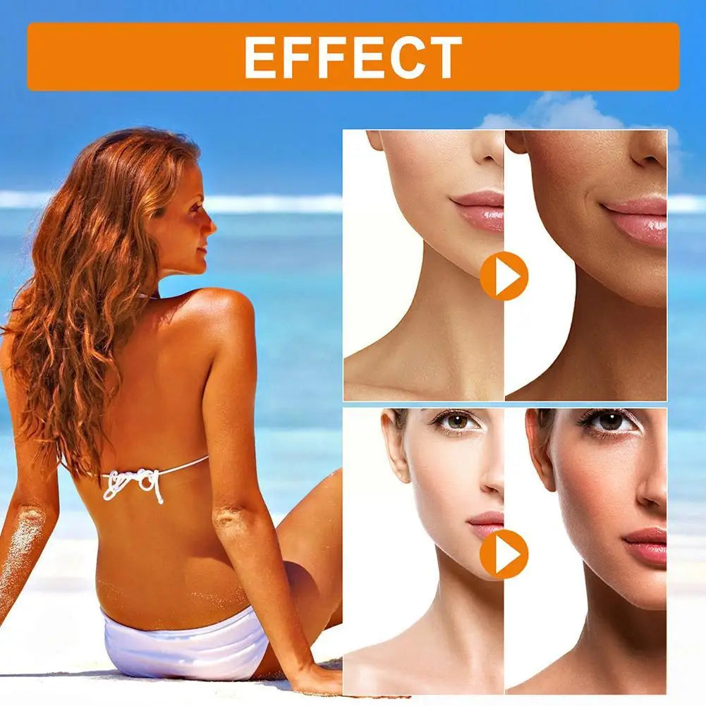 SunGlow™ 150g – Natuurlijk Bruin Zonder Zon in Slechts Enkele Minuten | 1+1 GRATIS
