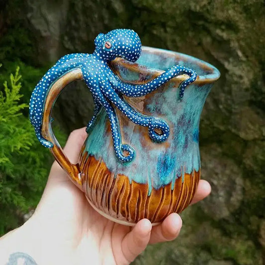 AquaMuse – Tentakel Koffiemok Design | 50% KORTING