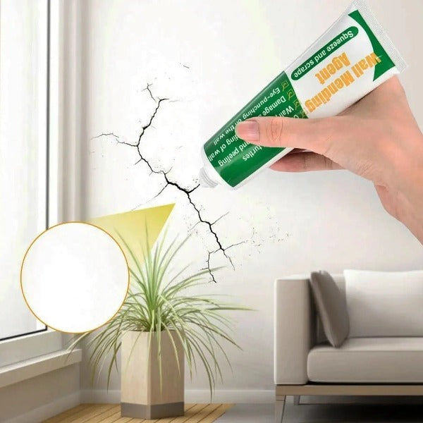 WallFix™ – Snelle Muurreparatie Zonder Gereedschap | 1+1 GRATIS