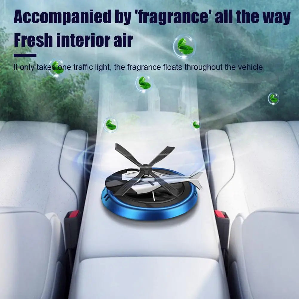 Solar Car-Air Freshener-Fresh Geur met zonne-energie en compact ontwerp