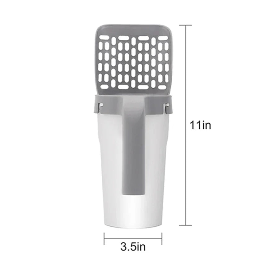 PetClean – Geurvrij Kattenbakschep-Set | 50% KORTING