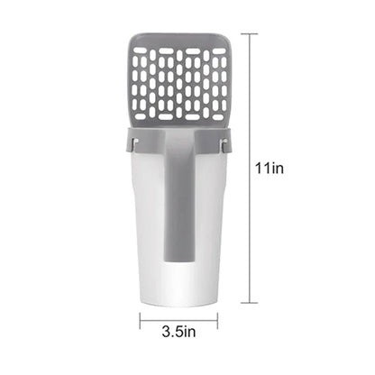 PetClean – Geurvrij Kattenbakschep-Set | 50% KORTING