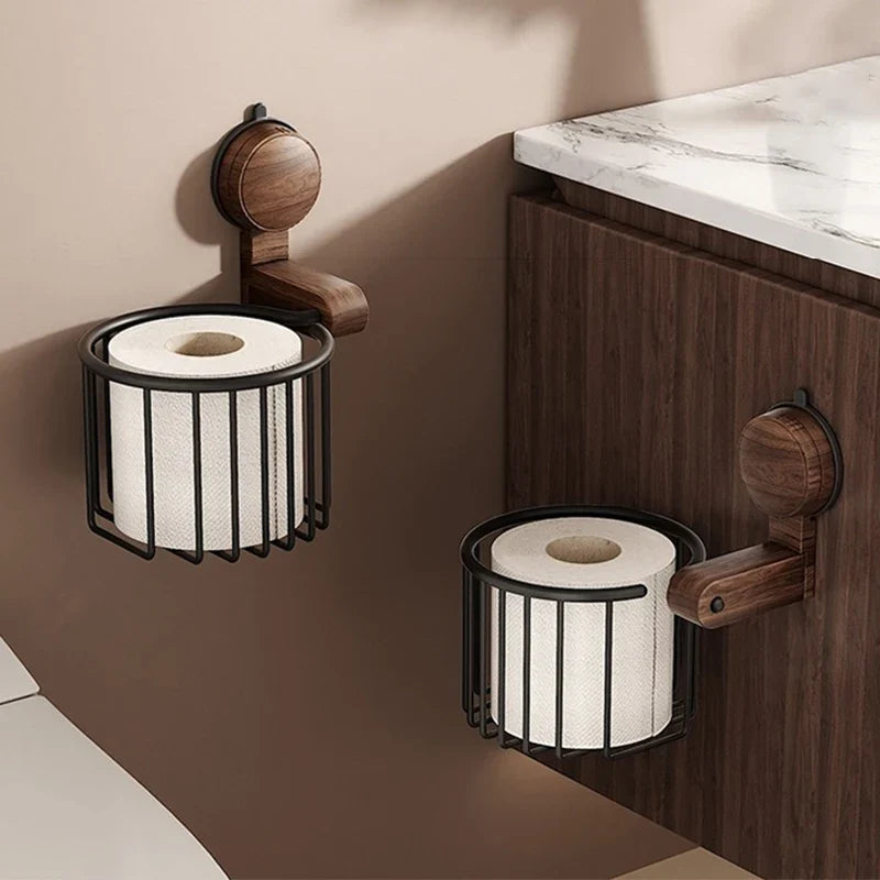 EcoWood™ – Walnoot Tissuehouder | 50% KORTING