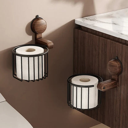 EcoWood™ – Walnoot Tissuehouder | 50% KORTING