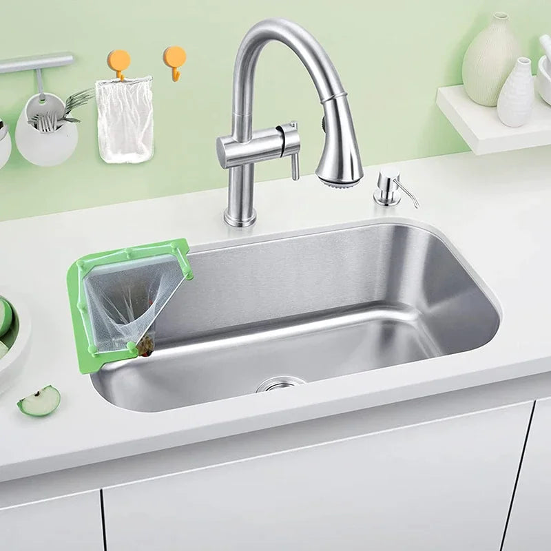 CleanSink™ – Driehoekig Afvalfilter voor Efficiënte Afvalscheiding | 1+1 GRATIS