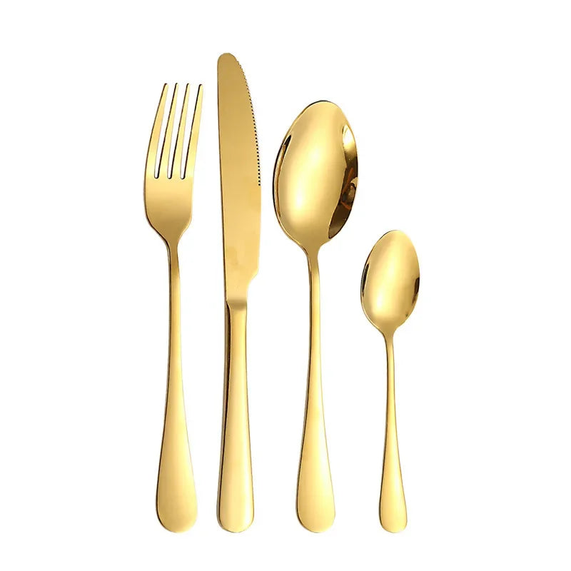 SteelElegance™ – 24-delige roestvrijstalen bestekset | 50% korting