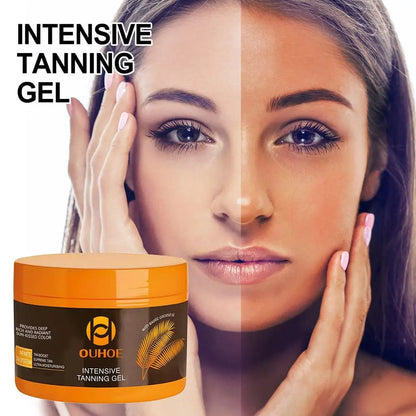 SunGlow™ 150g – Natuurlijk Bruin Zonder Zon in Slechts Enkele Minuten | 1+1 GRATIS