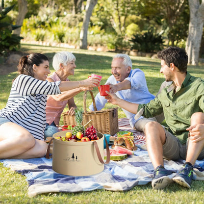 FlexiBucket™ – Opvouwbare emmer met handvat | 1+1 GRATIS