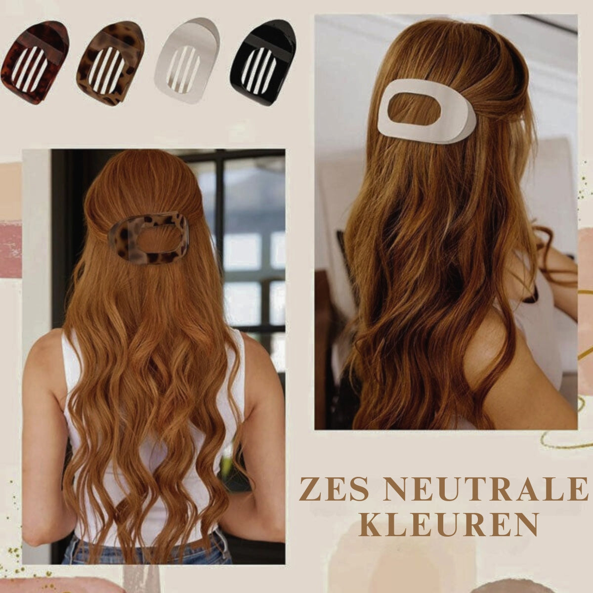 EleganceClip™ – Ovale Haarnadelset voor Stijlvolle Look in Slechts Enkele Seconden | 2+2 GRATIS
