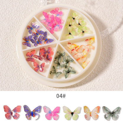 Driedimensionale acryl mini vlinder（30 stuks）