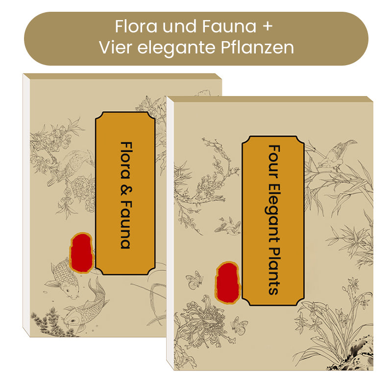 InkFlow™ – Traditioneel Chinees karakteralbum | 1+1 GRATIS