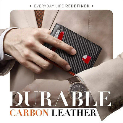 CarbonGuard™ – Slanke Portemonnee met RFID | 1+1 GRATIS