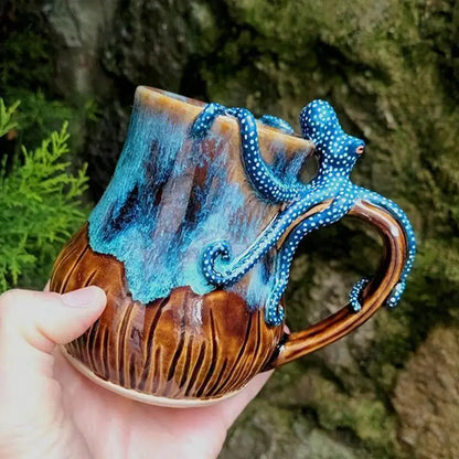 AquaMuse – Tentakel Koffiemok Design | 50% KORTING