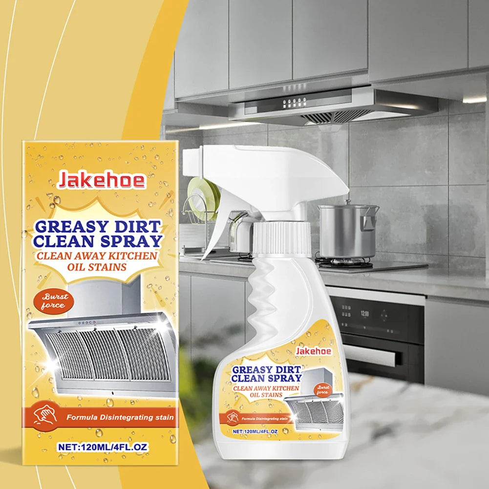 GreaseOff Pro™ – Krachtige keukenolie- en vetverwijderaar spray 120 ml | 1+1 GRATIS