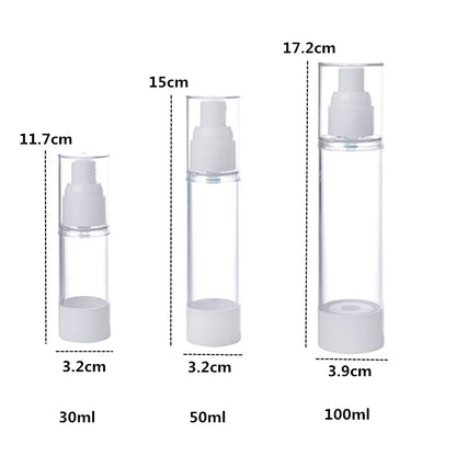 Vacuüm cosmetica reiscontainer