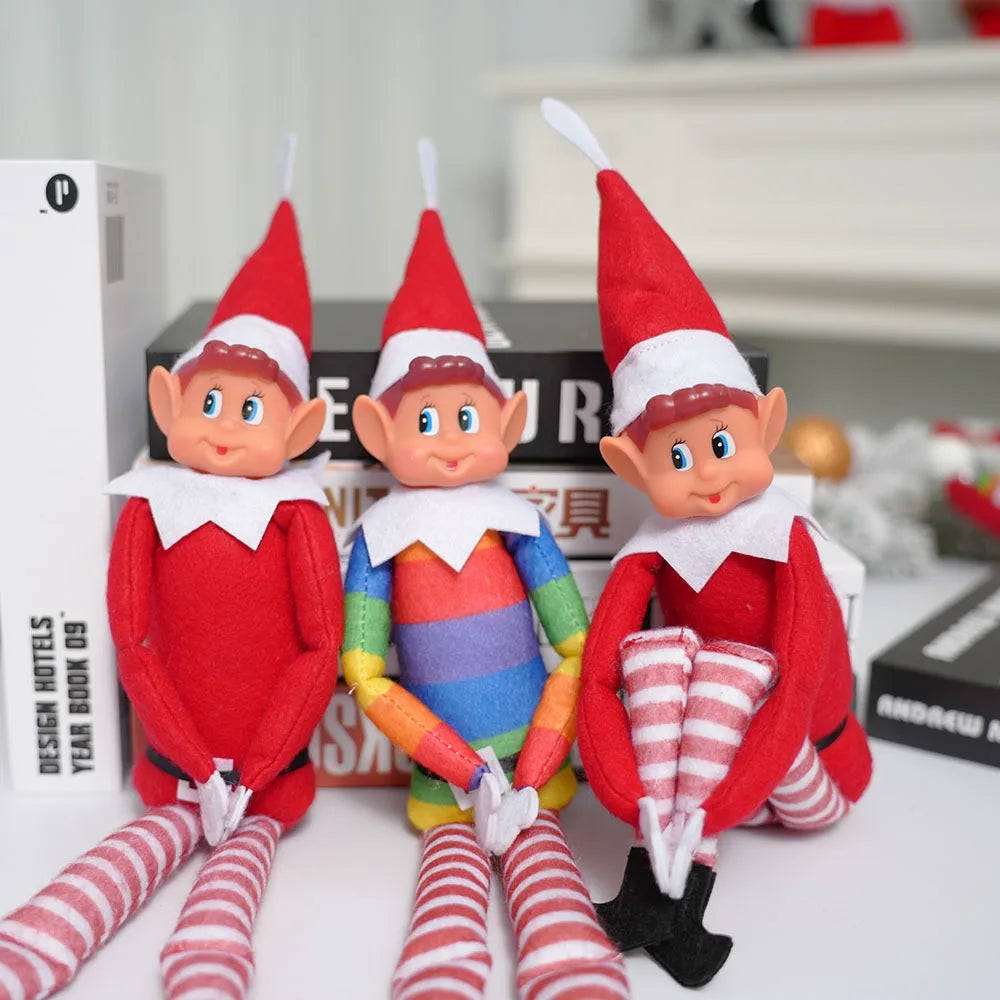 Kerst Elf Pop Nieuwe Boekenplank Fee Pop Kerst Pop Accessoires Bureau Ornamenten Home Decoraties