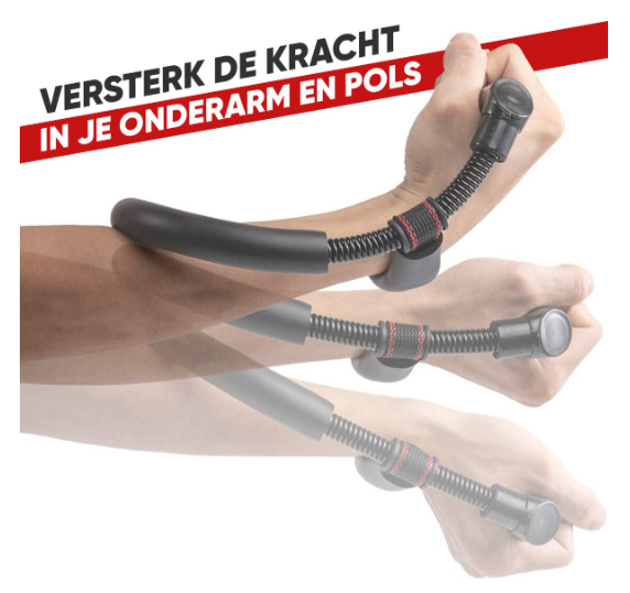 Underarm Grip™ - Onderarm en Pols Trainer - Verstelbaar - Bekend van TikTok