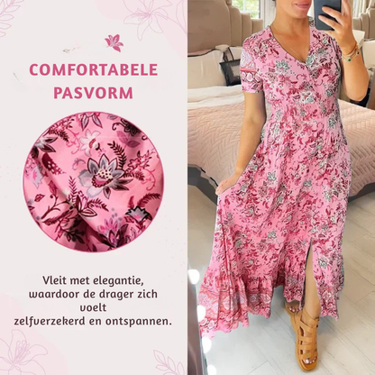 Isla – Flatterende Zomerjurk | 50% KORTING