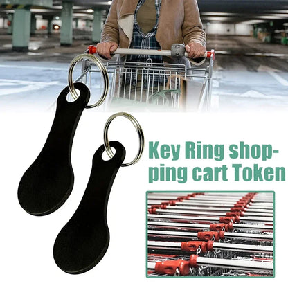 CartKey™ – Winkelwagentoken met roestvrijstalen sleutelhanger | 1+2 GRATIS