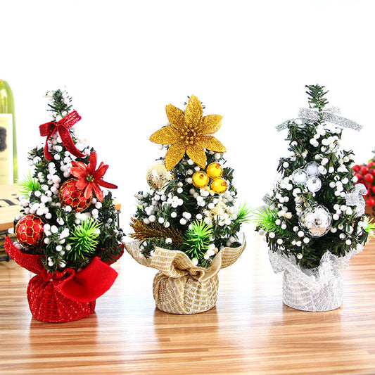 Kerstboom tafelversiering - Set van 3 | 50% KORTING