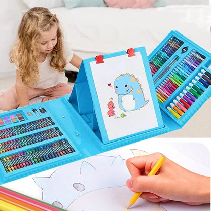 KreativBox - 208 kunstschilderijsets voor kinderen | 50% KORTING