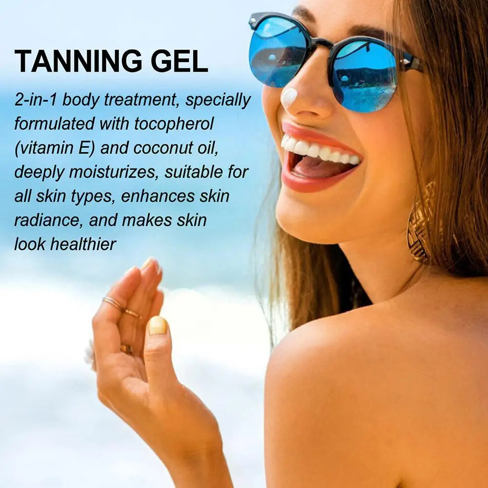 SunGlow™ 150g – Natuurlijk Bruin Zonder Zon in Slechts Enkele Minuten | 1+1 GRATIS