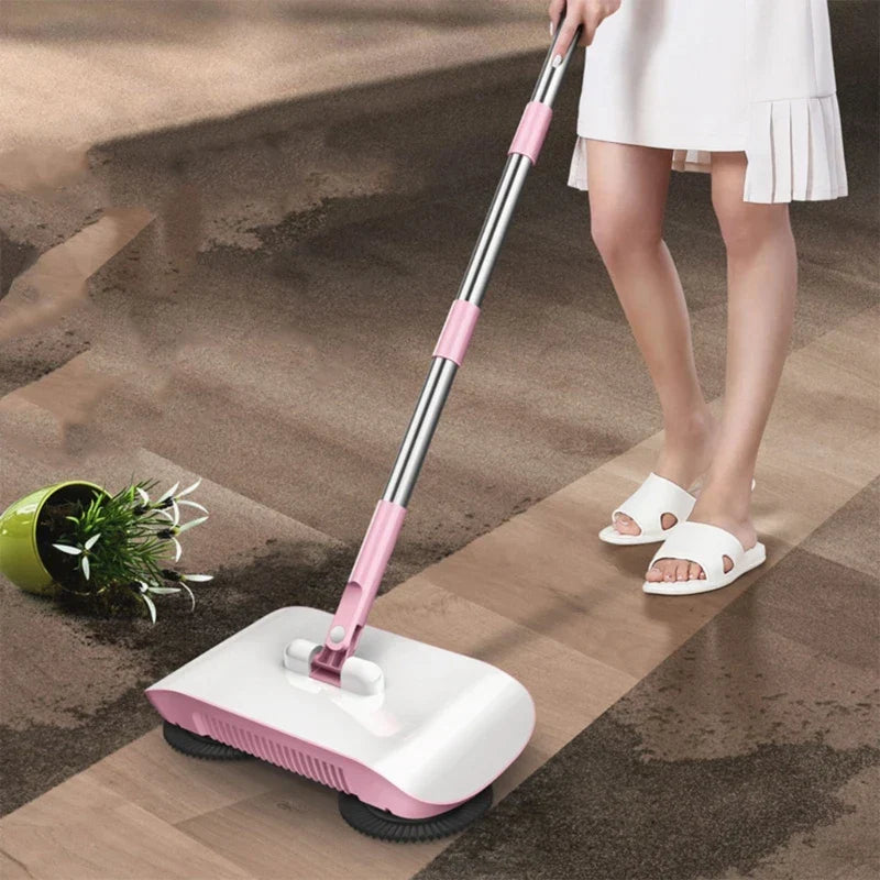 Veeg en zuig vuil in één keer op!