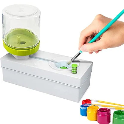 BrushRinser – Schone kwasten met één druk op de knop | 50% korting