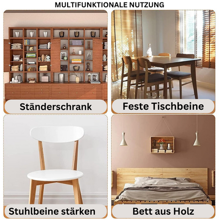 Stabilico - Versterk en stabiliseer je meubels moeiteloos