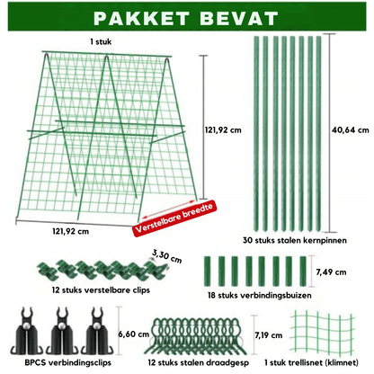VerduraRise — Klimrek A-frame | 50% KORTING